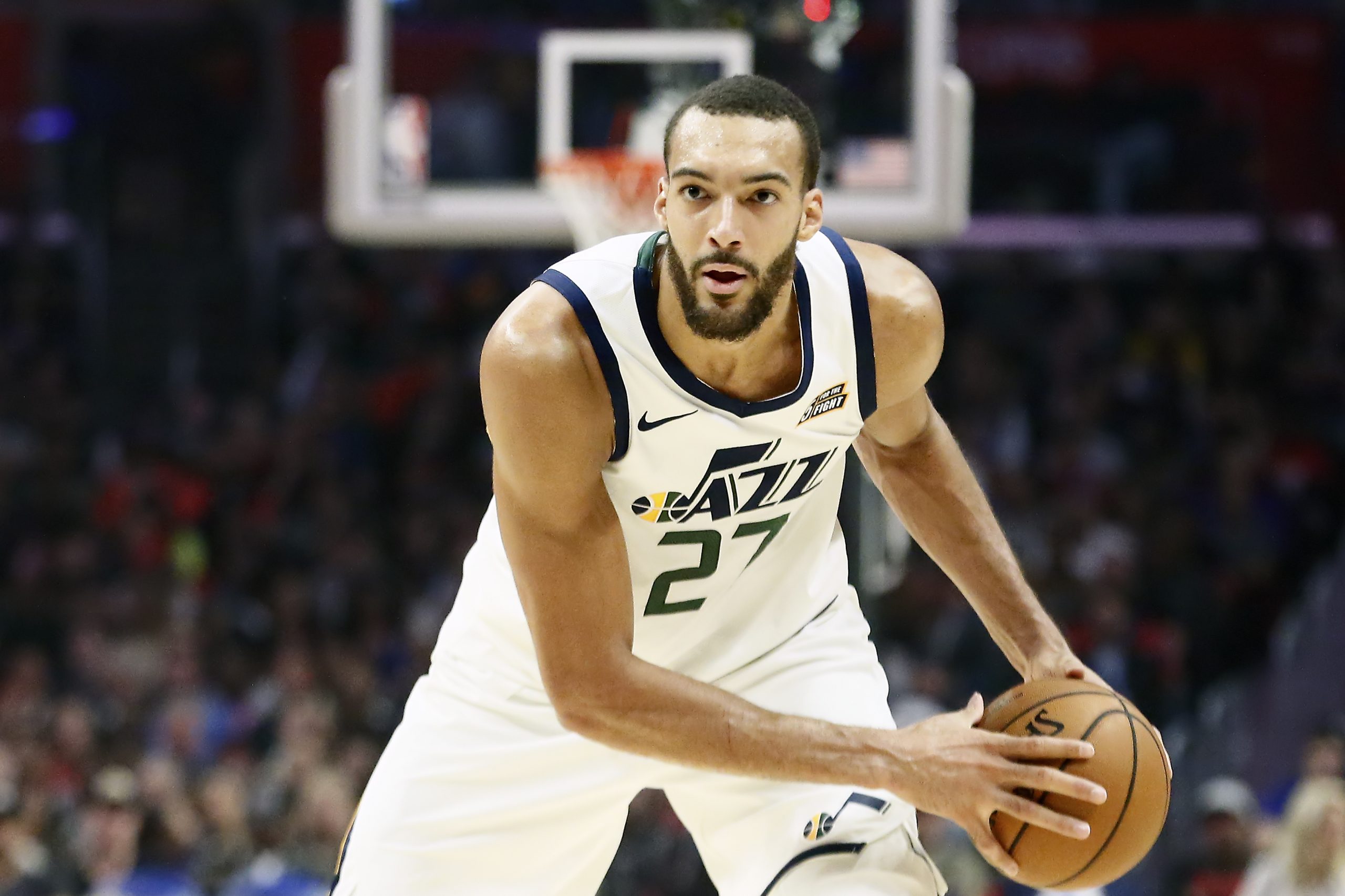 Donovan Mitchell Hopes Team Lebron Will Try To Dunk On Rudy Gobert Talkbasket Net