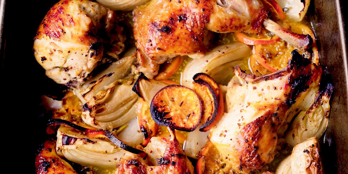 Best Roasted Chicken with Clementines and Arak Recipe How To