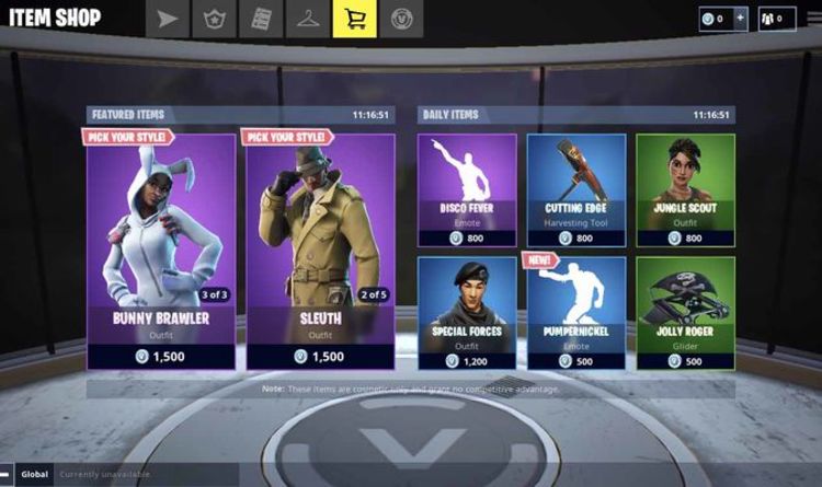 fortnite item shop update what is shop selling for august 8 - whats in the shop fortnite today