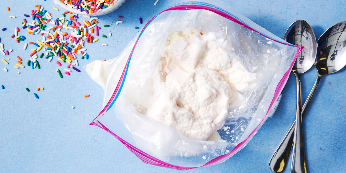 Best Ice Cream In A Bag Recipe How To Make Ice Cream In A Bag