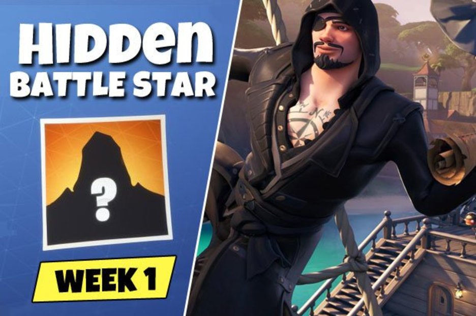 fortnite hidden battle star season 8 week 1 loading screen secret battle star location - fortnite s8 week 8 secret battle star