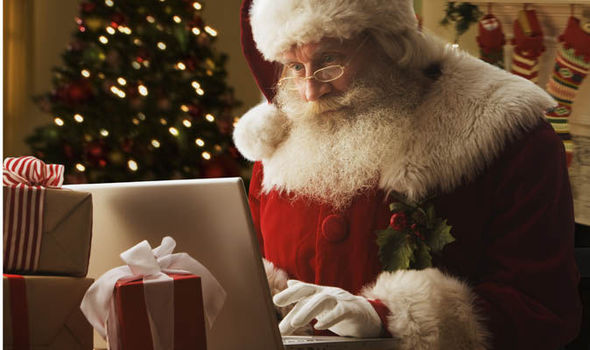 Christmas lists to Santa online 