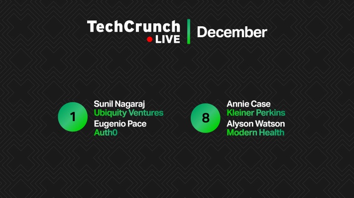 check out the incredible speakers joining us on techcrunch live in december | techcrunch