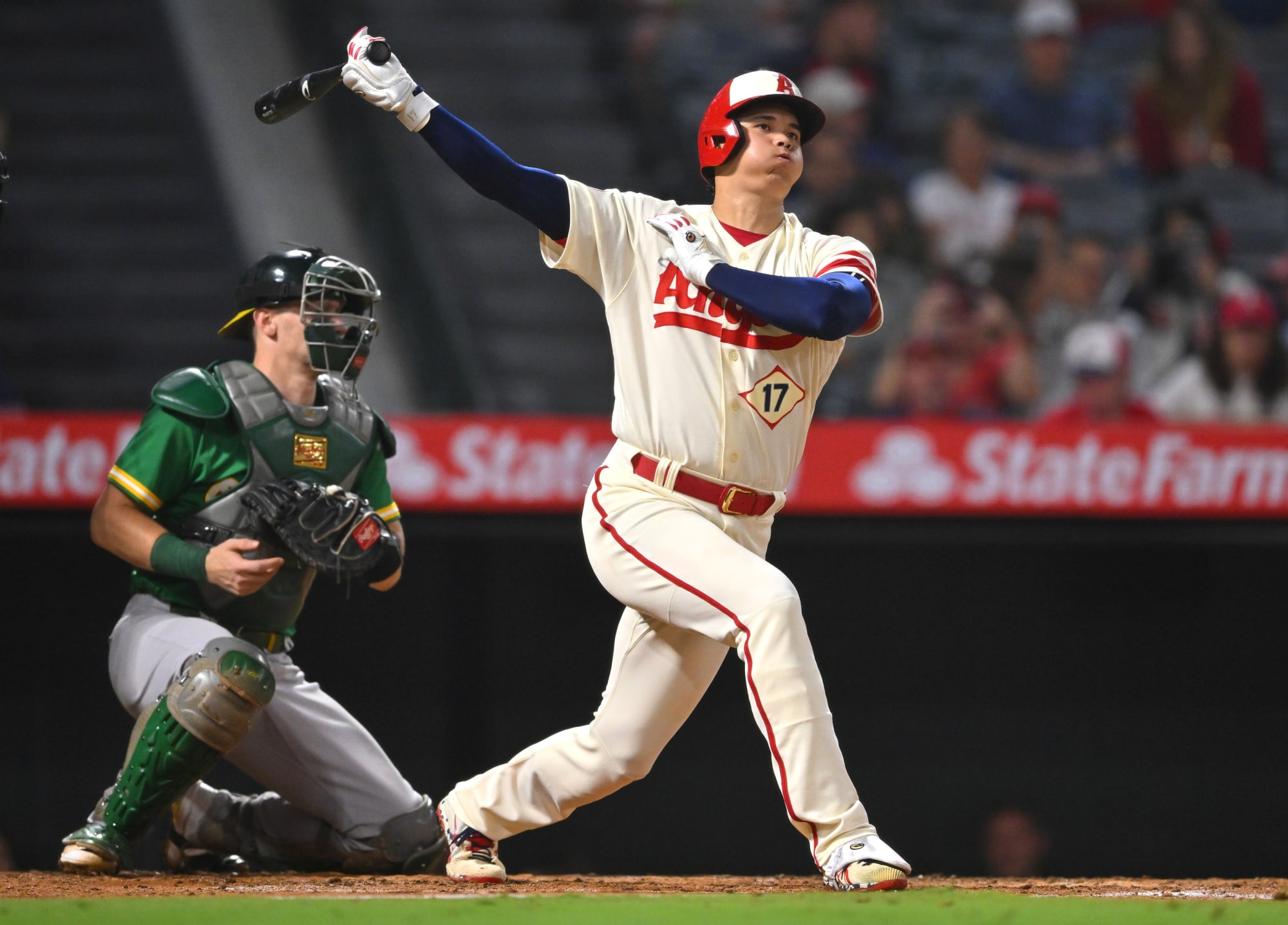 Angels say they won't trade Shohei Ohtani. He celebrates with a 1