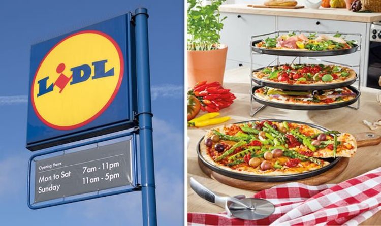 Lidl Four Tier Pizza Trays In Stock Budget Buy Cooks Four