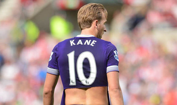 harry kane jersey number