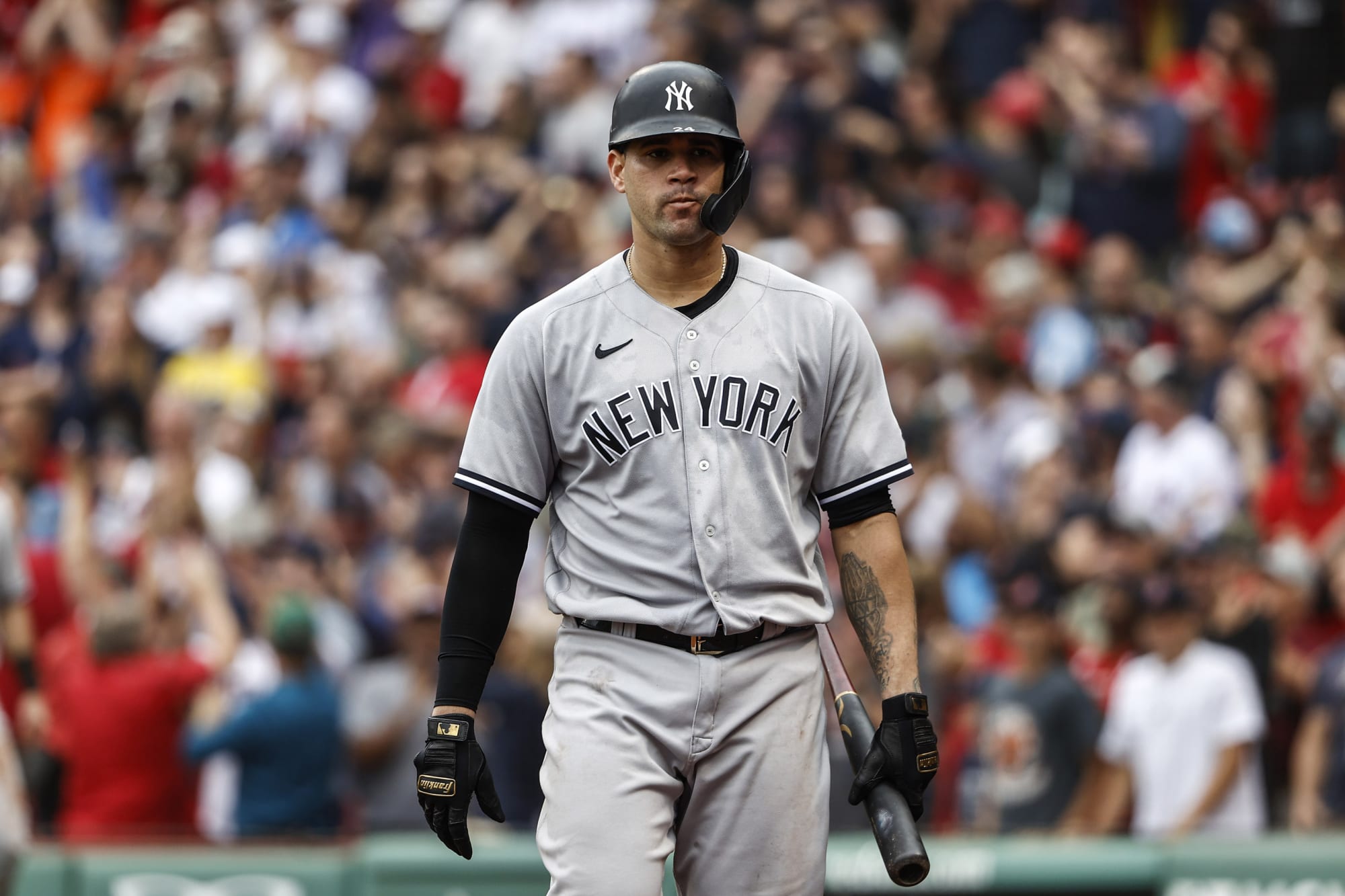 Red Sox expressing interest in free agent catcher Gary Sanchez?
