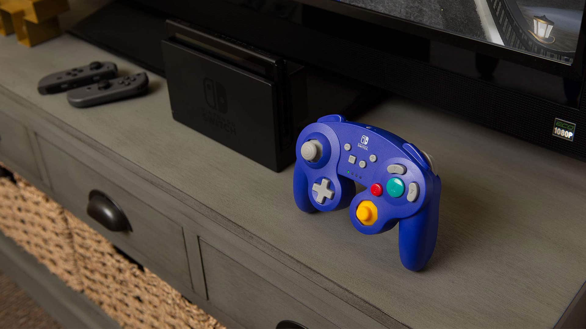 black wireless gamecube controller switch