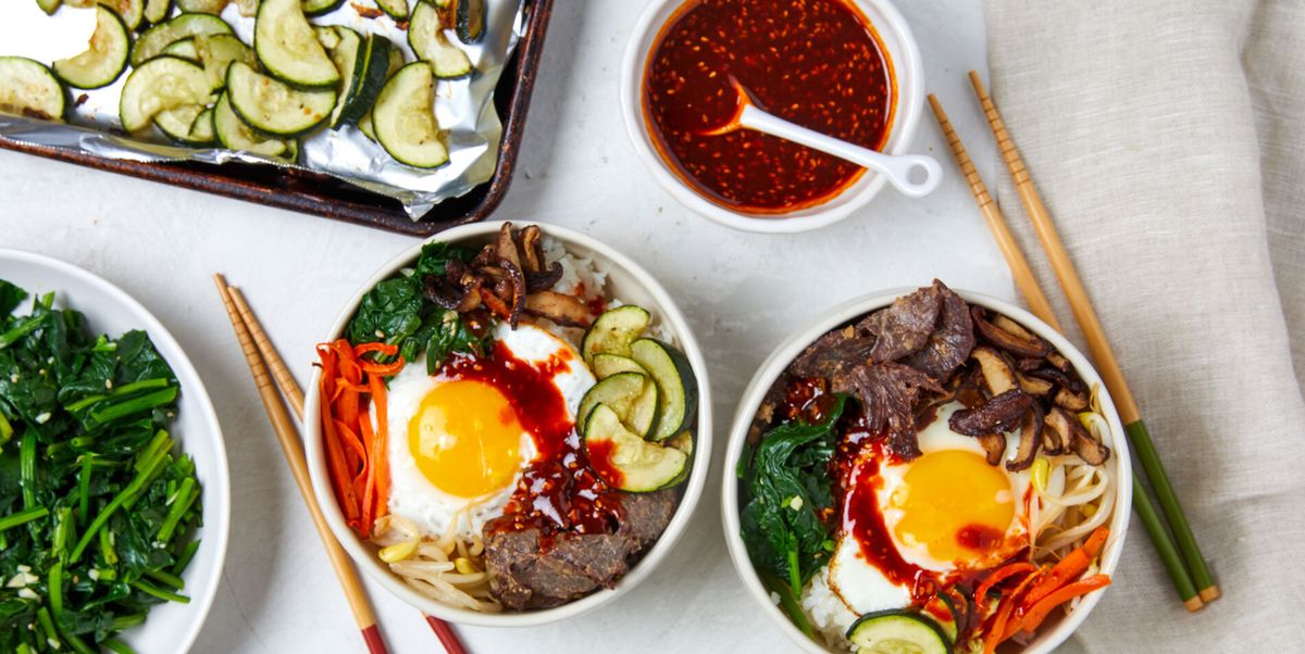 Best Sheet Pan Bibimbap Recipe - How To Make Bibimbap