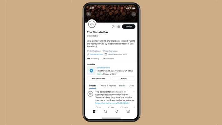 Twitter Now Allows Local Businesses To Display Location Hours And Contact Info On Their Profiles Techcrunch