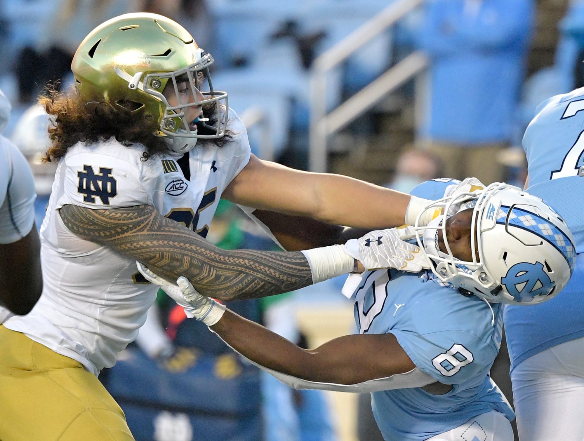 Notre Dame Football Irish To Lean On Lb Depth With Marist Liufau Out
