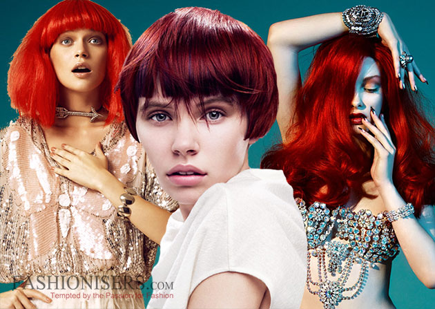 Glam Red Hair Color Ideas For Women Fashionisers C