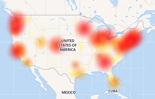 Xfinity Internet Issues Map Comcast's Xfinity Internet Service (And Others) Seem To Be A Bit Broken  Nationwide This Morning | Techcrunch