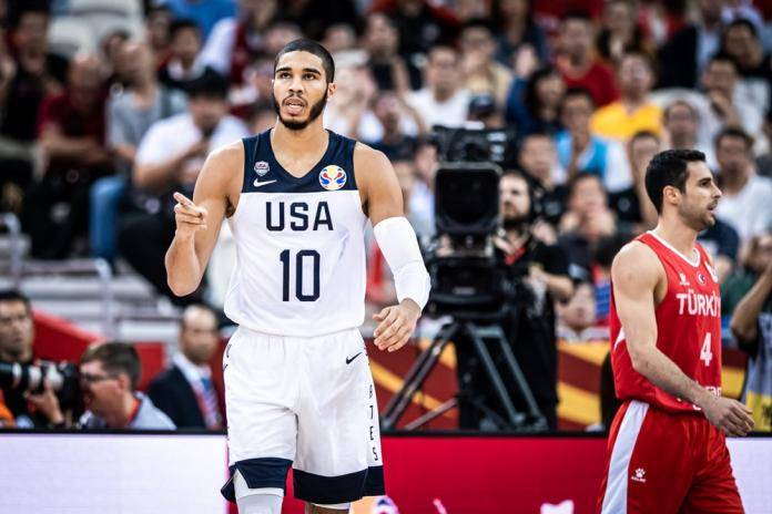 jayson tatum usa jersey