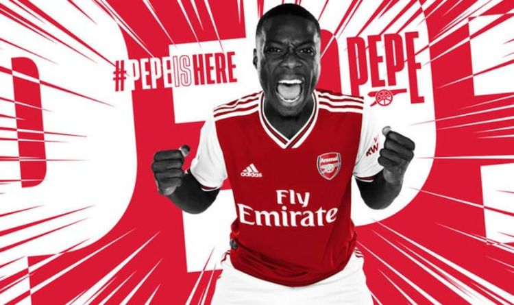 Arsenal record transfer Nicolas Pepe's 