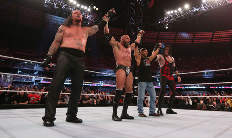 Wwe Super Show Down Results John Cena Returns Triple H Beats