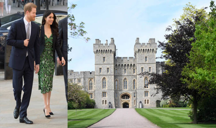 Image of the royal wedding location