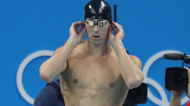 michael phelps swim cap
