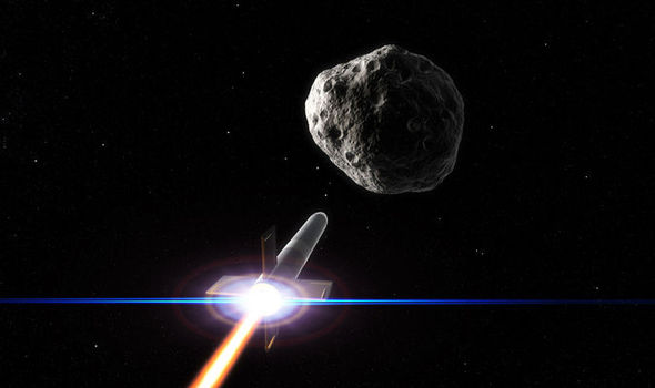 Image result for asteroid defense spacecraft