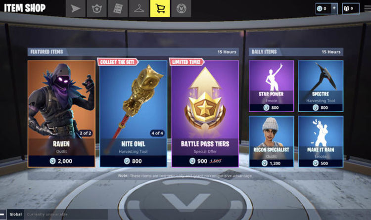 Fortnite item shop today april 8