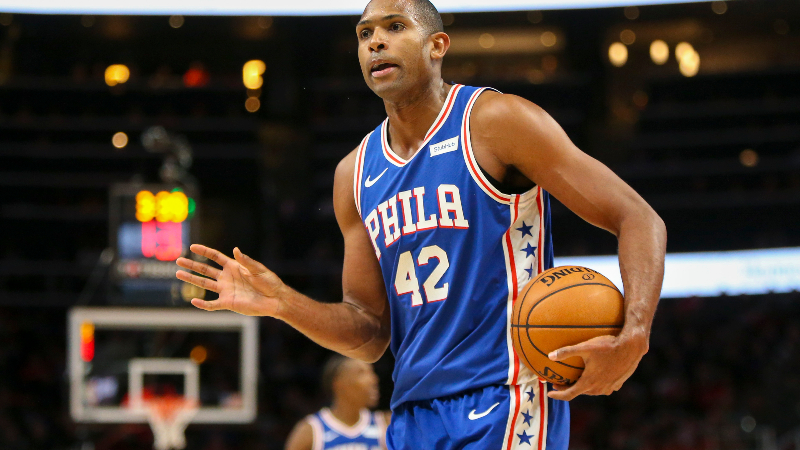 Al Horford S Reaction To Joel Embiid Karl Anthony Towns Fight