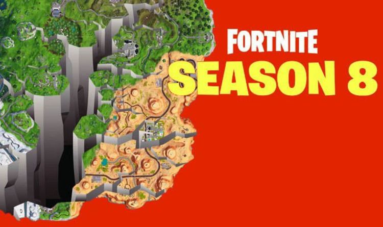 fortnite earthquake event times for final fortnite quakes ahead of season 8 release date - fortnite volcano event map