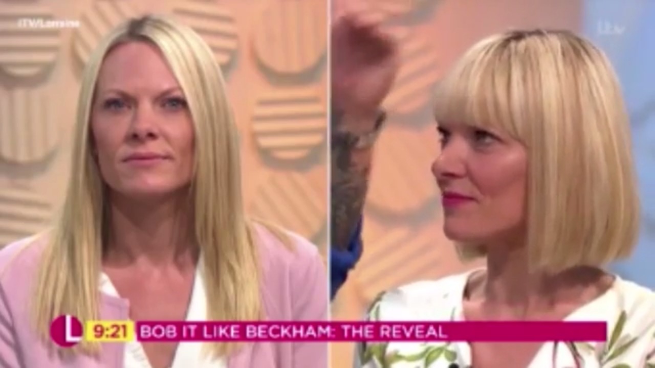 Lorraine Woman Shocked After Haircut On Live Show