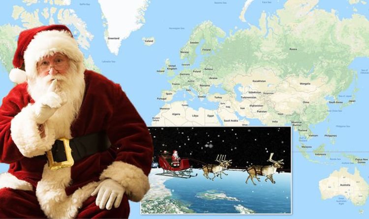 where is santa now tracker