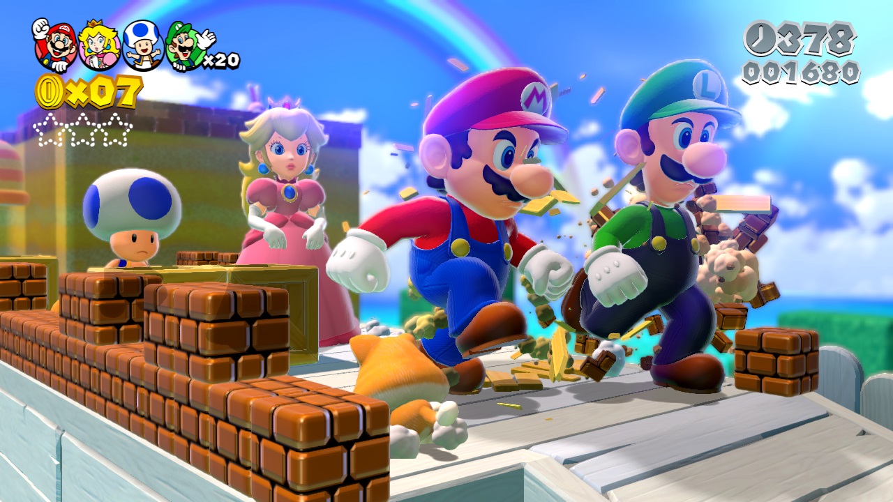 Super Mario 3d World Wii U Review A Giddy Sugar Rush Of Childhood Bliss