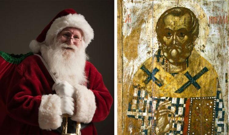 what historical figure is santa claus based on