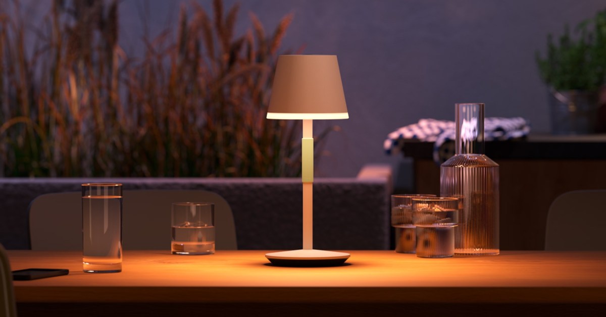 Moderniseren doel Perth Blackborough Philips Hue's new portable Go Table Lamp sees first discount to $136 (Reg.  $160)