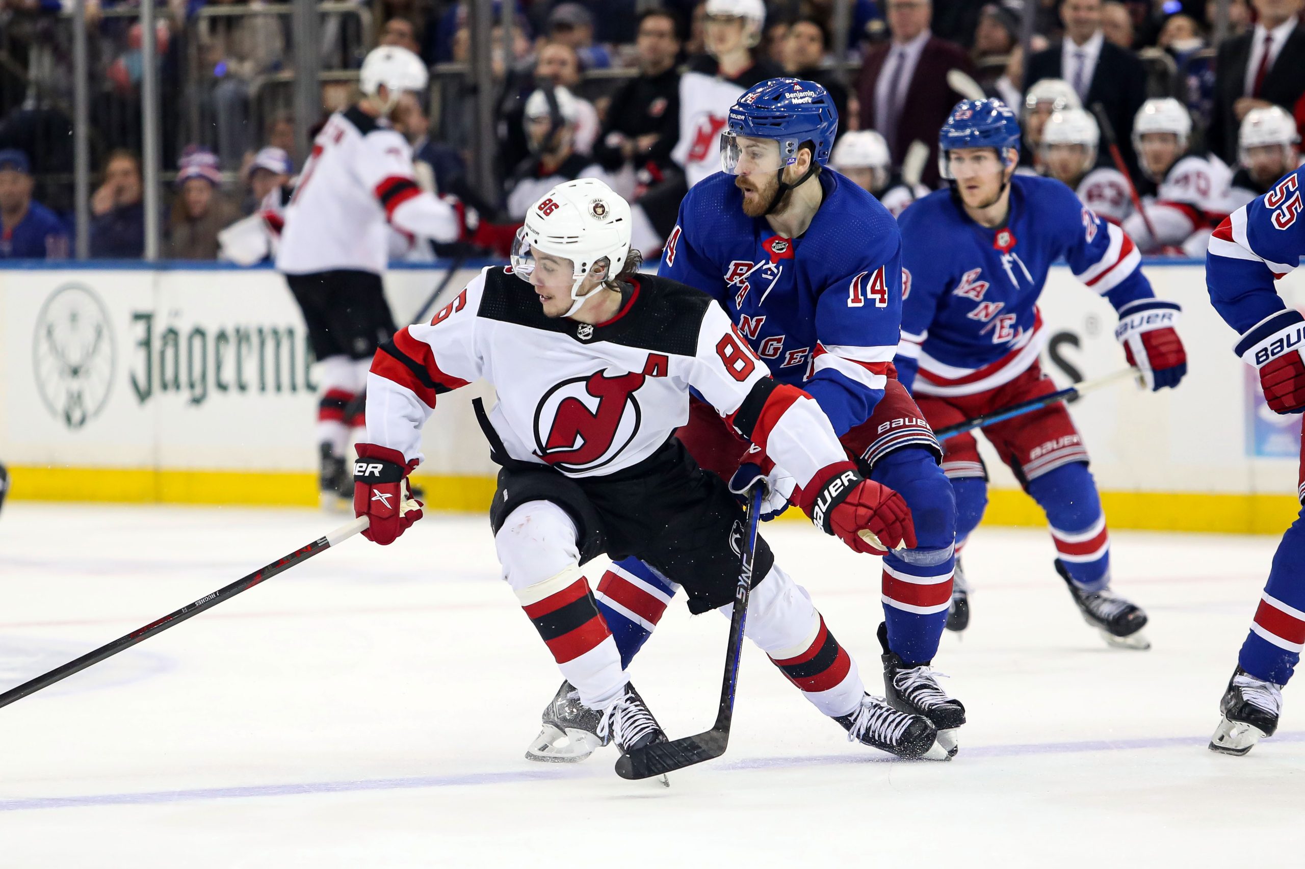 Is Akira Schmid playing tonight against New York Rangers? May 1