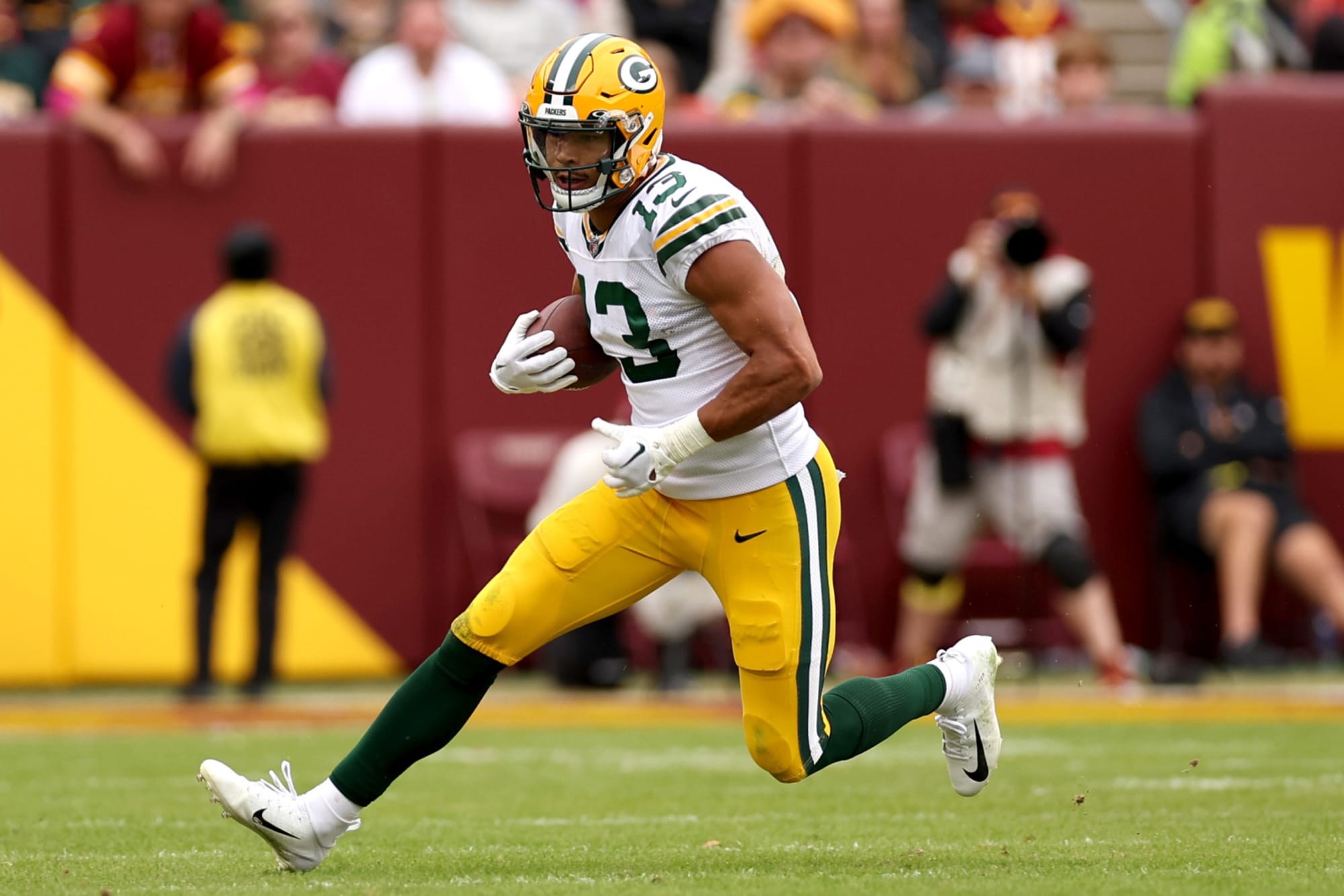 Packers ALLEN LAZARD #ATT #LIVINLAZISH Jersey - Mayfield Sports Marketing