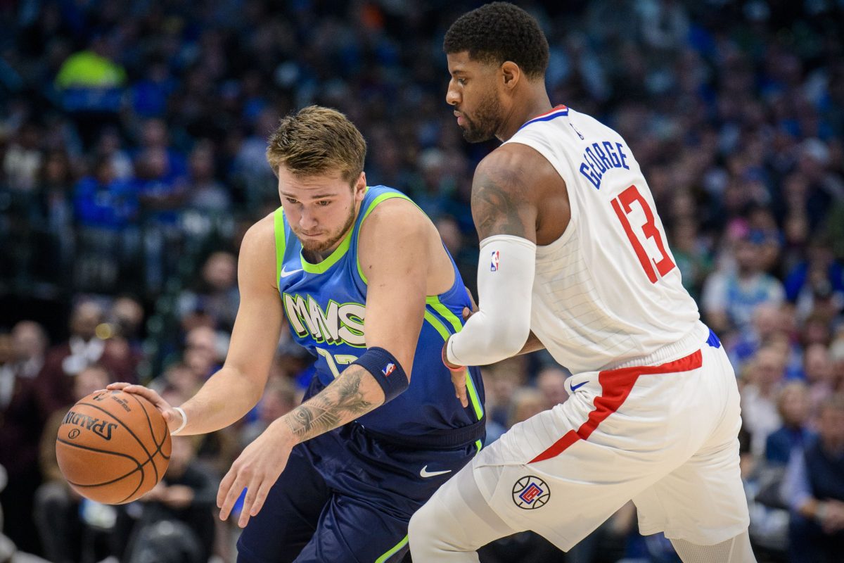 Luka Doncic Puts Paul George On Skates Talkbasket Net