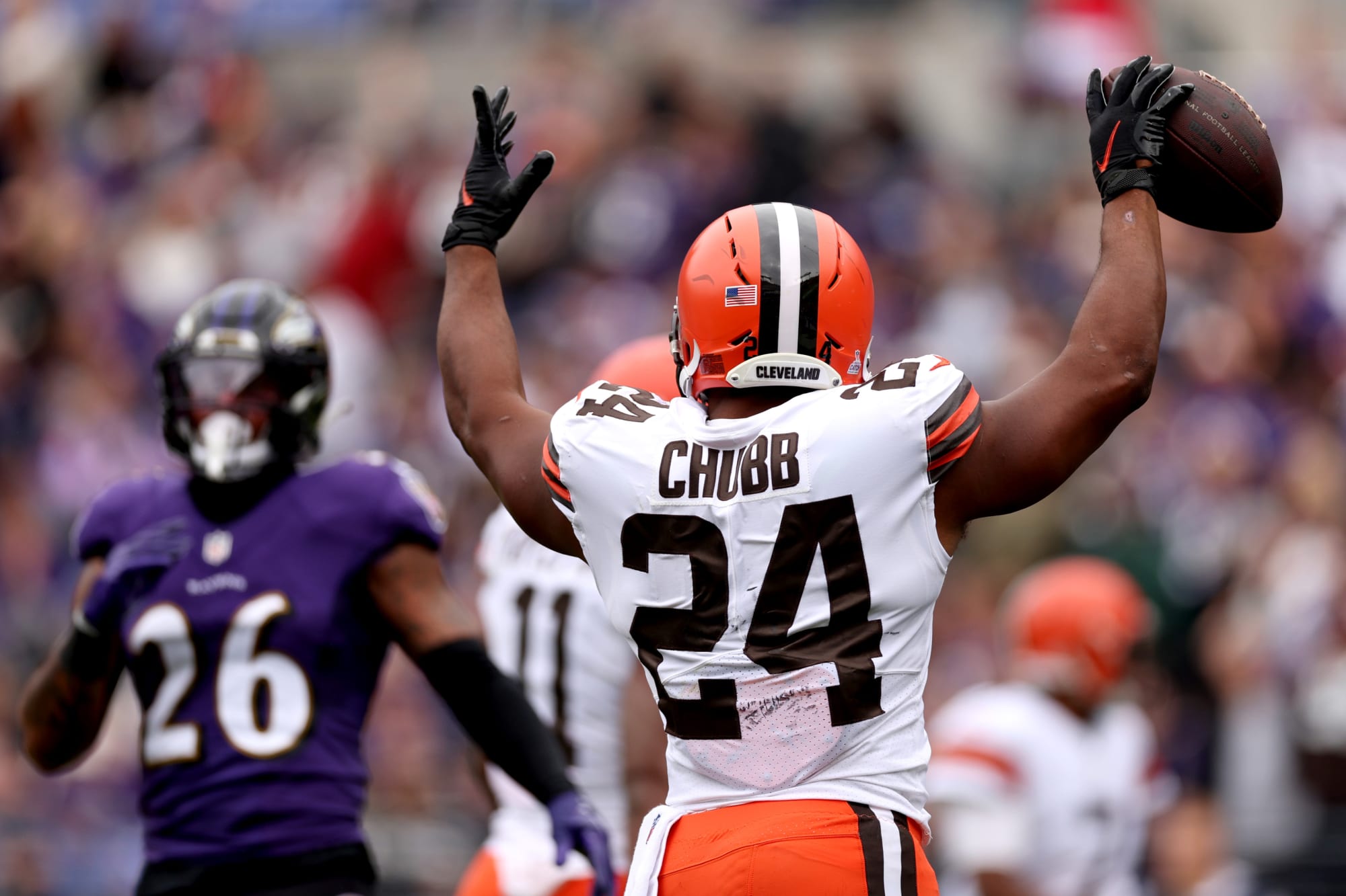 PHOTOS: Bengals at Browns for AFC North Monday Night Primetime