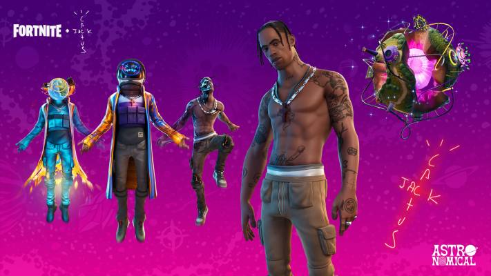 Fortnite Hosted A Psychedelic Travis Scott Concert And 12 3m People Watched Techcrunch