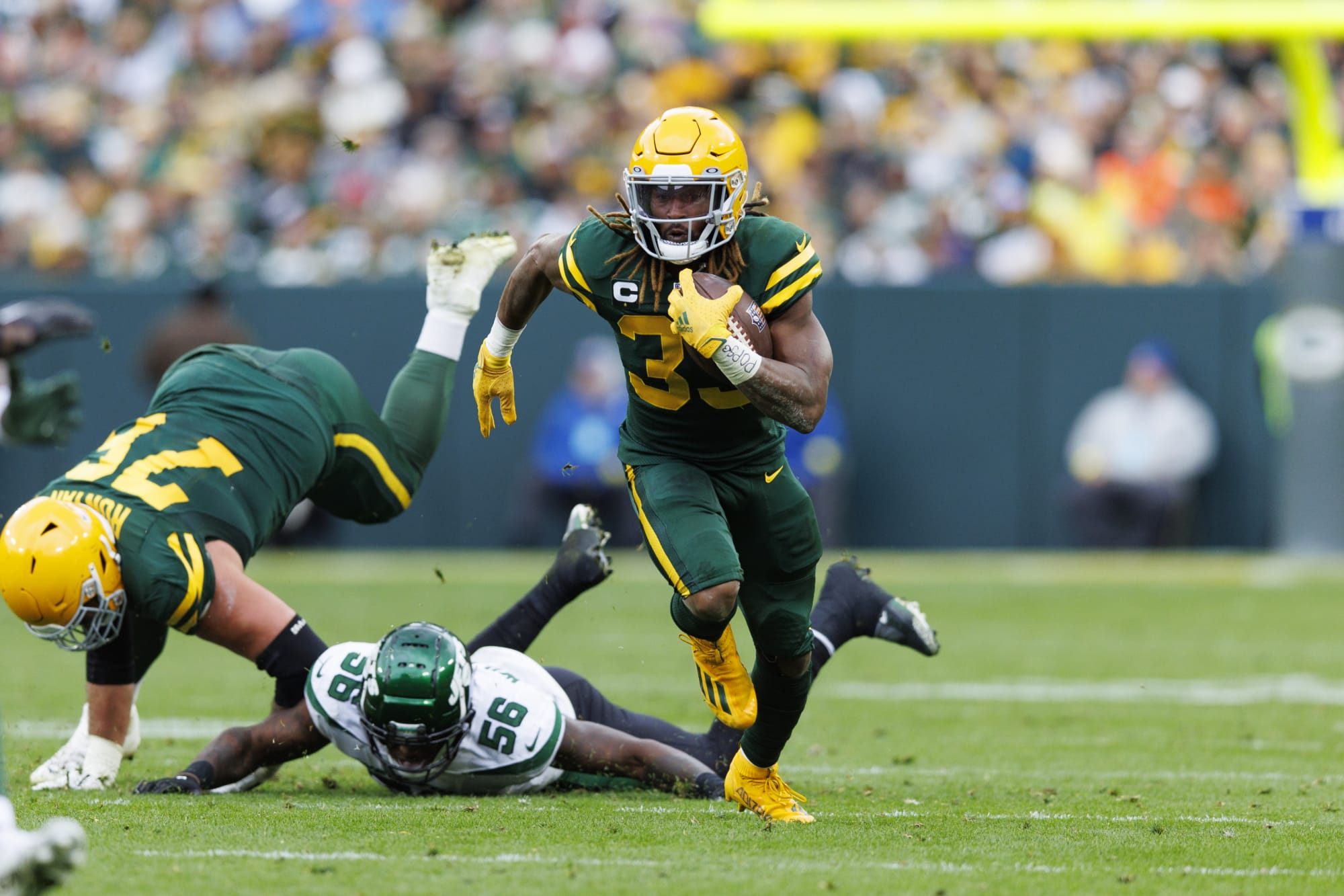 Green Bay Packers: Aaron Jones Releases Statement Regarding Injury