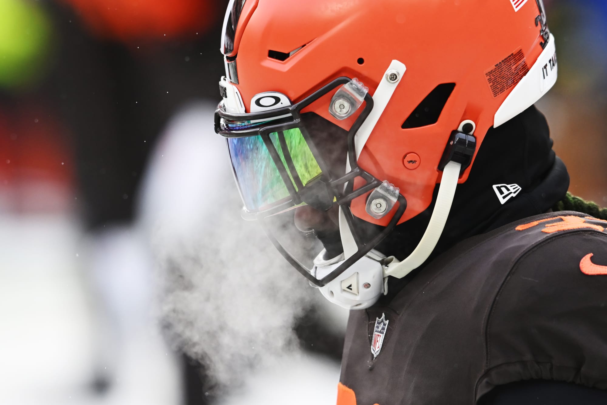 cleveland browns face mask