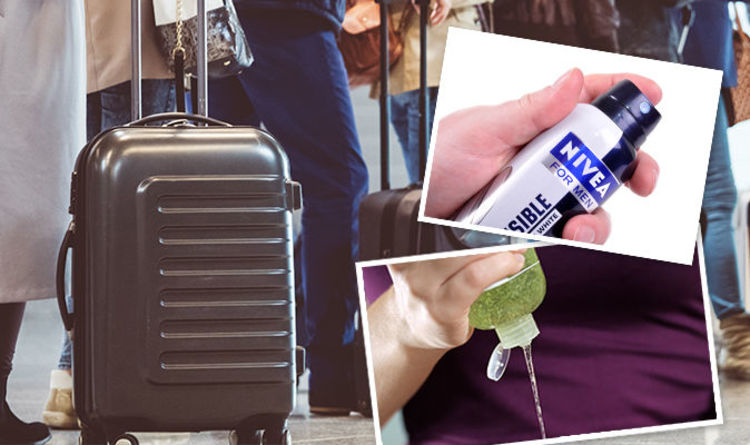 toothpaste in hand luggage