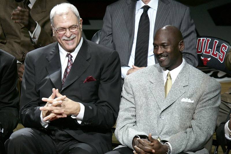 jordan and phil jackson