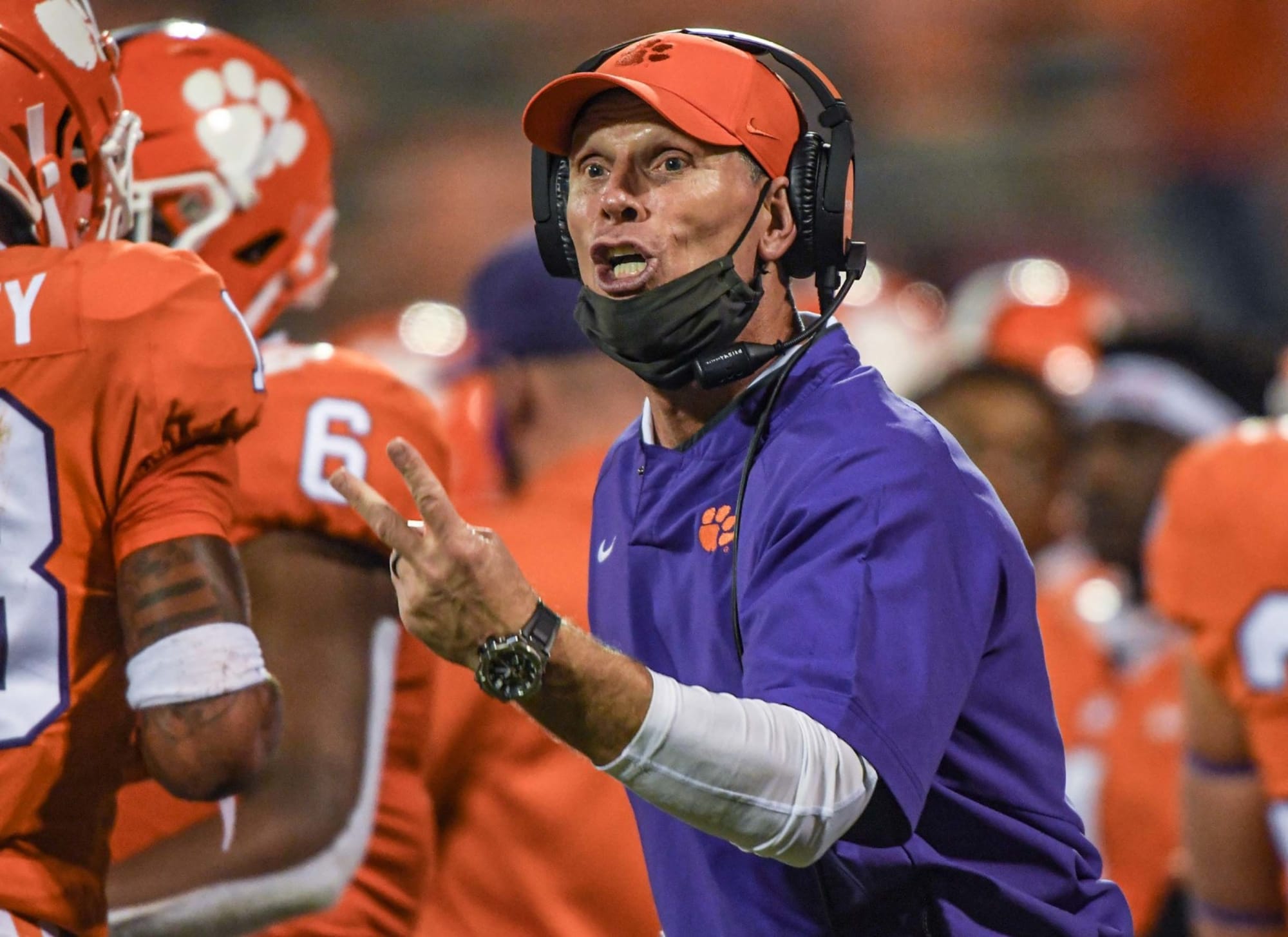 clemson football purple jersey