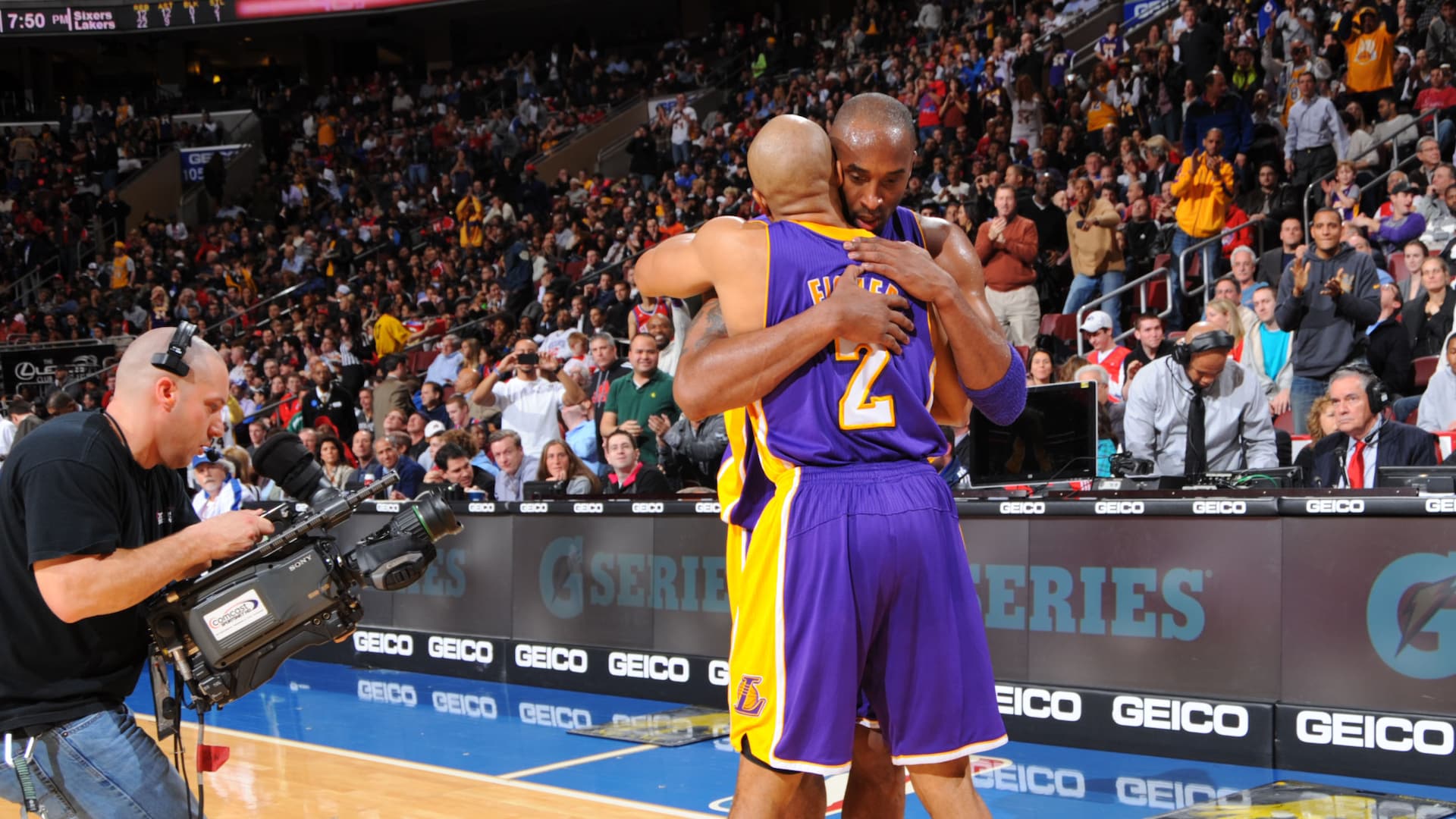 kobe and derek fisher