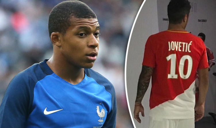 kylian mbappe monaco jersey