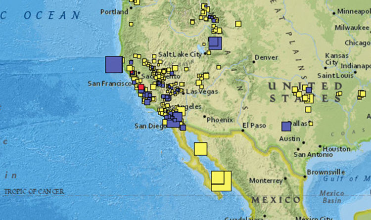 san andreas fault world map California Earthquake Big One Fears As Five Strike San Andreas san andreas fault world map