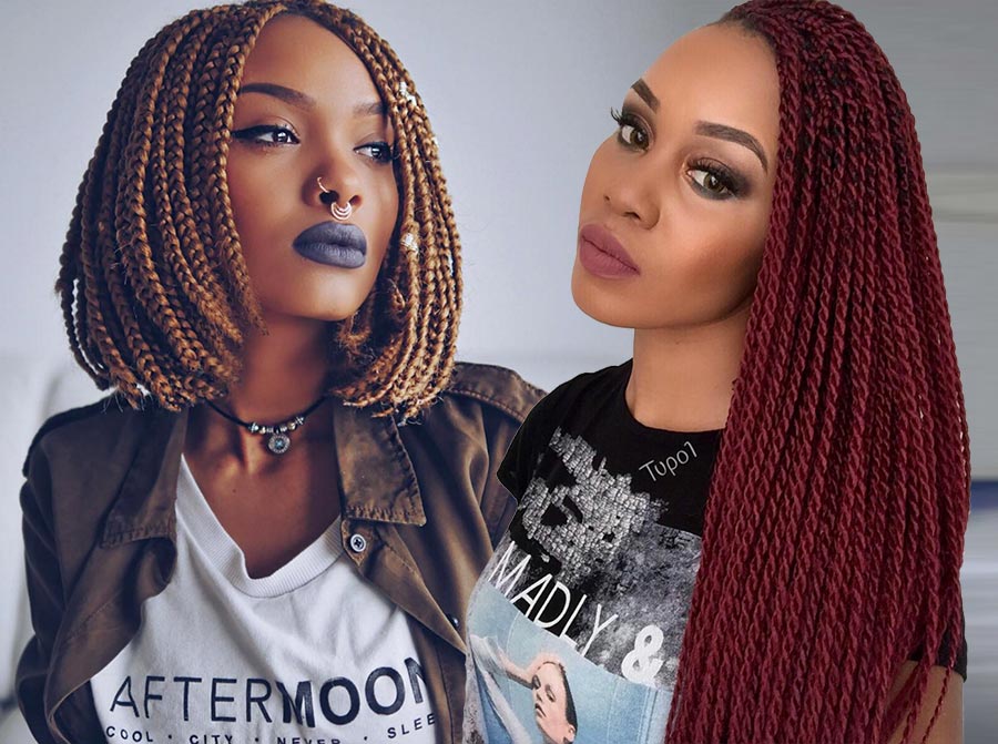 Everything About Box Braids And Senegalese Twists Fashionisers C