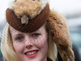 fox head hat