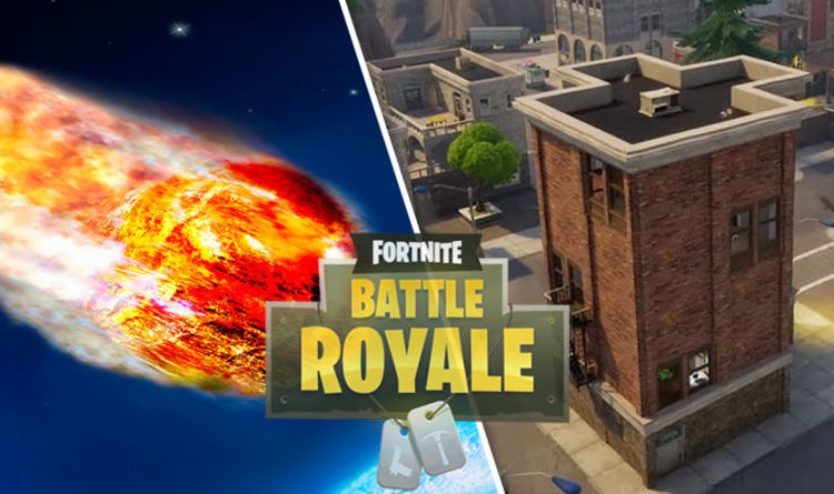 Fortnite Tilted Towers Destroyed But Not By The Comet In The Sky - fortnite tilted towers destroyed but not by the comet in the sky