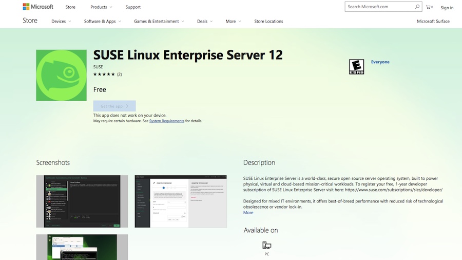 Opensuse Leap 42 And Suse Linux Enterprise Server 12 Finally Come To Windows Store