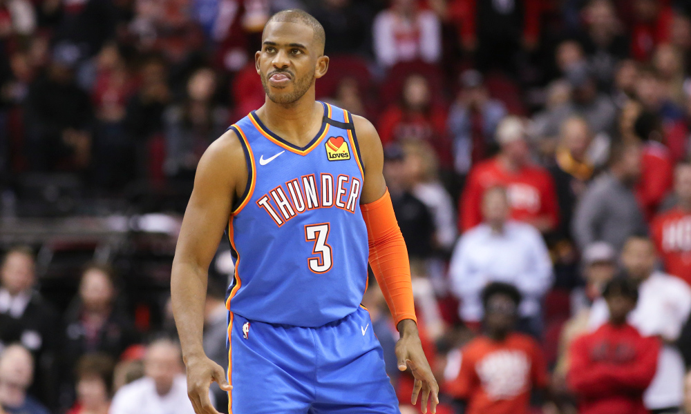 Chris Paul on OKC's Game 3 win, D'Antoni getting upset over McLemore play |  TalkBasket.net