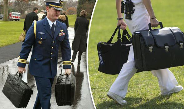 Image result for U.S. Presidential Nuclear football briefcase